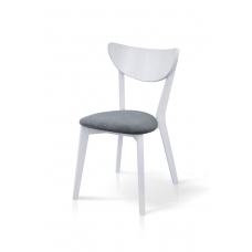 Стілець обідній Фокс Т, білий/дуб