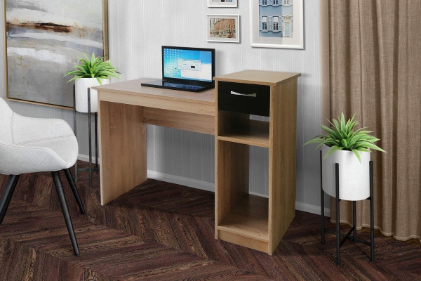 Стіл комп'ютерний СК-12 Сонома+Венге---