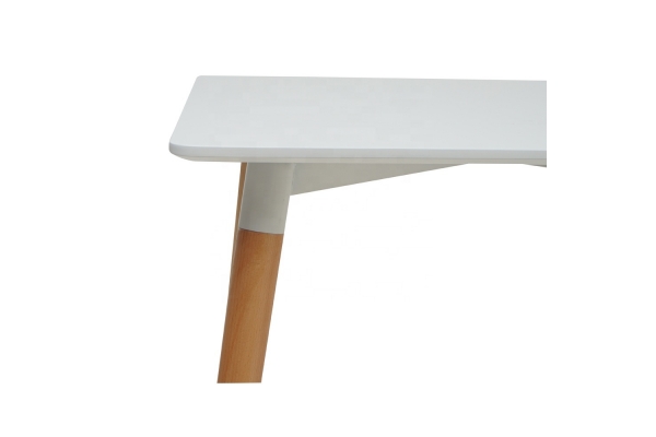 Стіл обідній ВЕЗУВІЙ MDF 120*80, білий