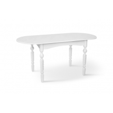 Стіл обідній Бруно (1290+340)*810 білий
