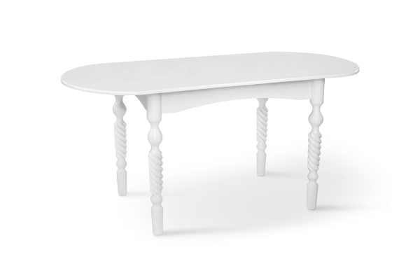 Стіл обідній Бруно (1290+340)*810 білий