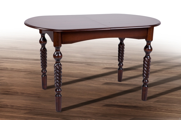 Стіл обідній Бруно (1290+340)*810 горіх темн.