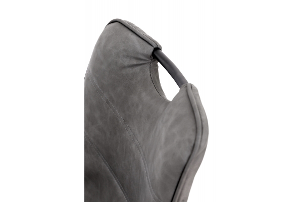 Стілець БРЕДЛІ, чорний/ графіт