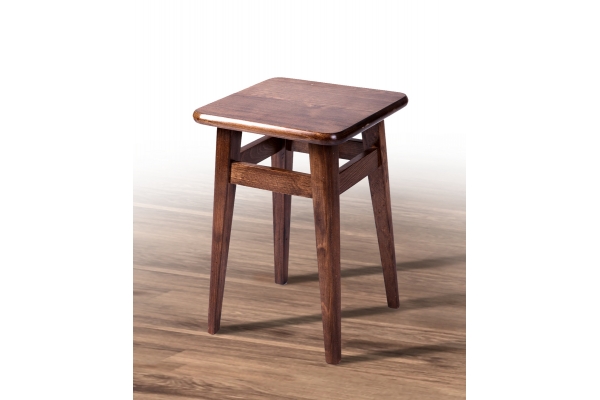 Табурет обеденный НОГА ПРЯМАЯ, белый