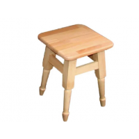 Табурет обеденный НОГА ТОЧЕНА, бук натур.
