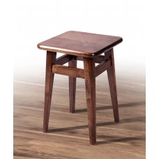 Табурет обідній НОГА ПРЯМА, темний горіх