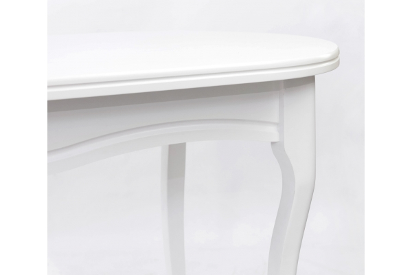 Стіл обідній Олівер (1500+500)*845, білий