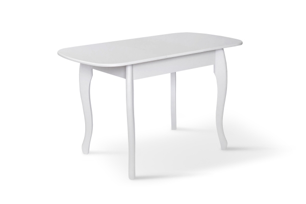 Стіл обідній Кантрі (930+300)*670, білий