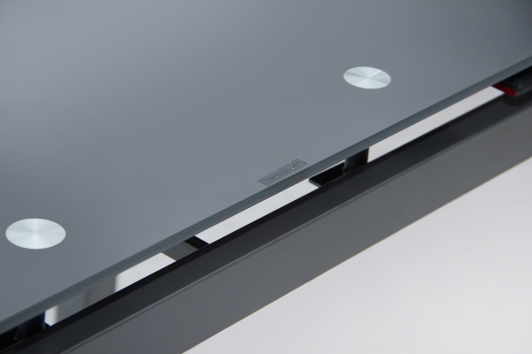 Стіл Венді XS-1025, 80/130*65, чорний (скло)