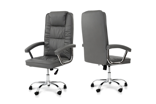 Стілець офісний Фокус, сірий