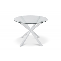 Стіл Джин XS-1298, (D=100), білий