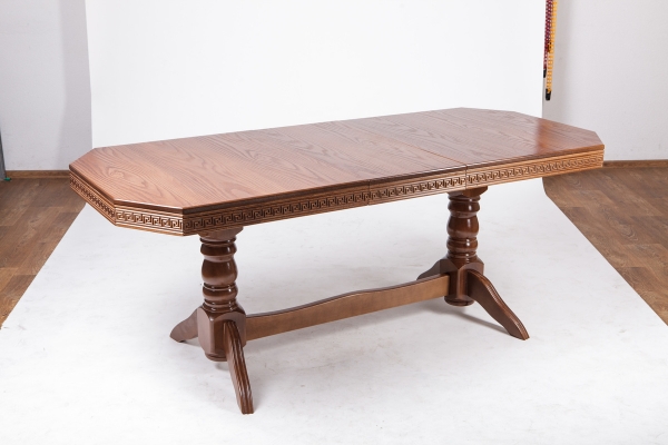 Стіл обідній Буковель розкл (160+40)/90, горіх