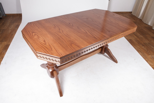 Стіл обідній Буковель розкл (160+40)/90, горіх