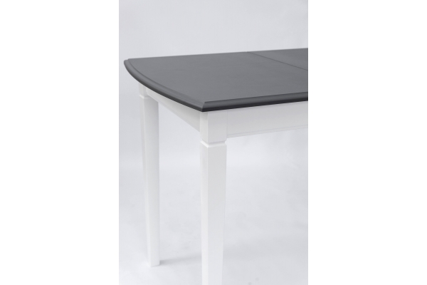 Стіл Карат (980+32)*76 білий/сірий