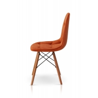 Стул Джастин, велюр горчичный