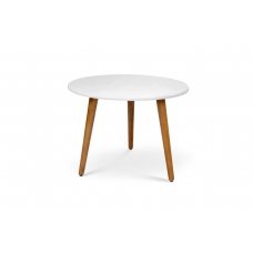 Стіл журнальн Ерік, білий/ясен