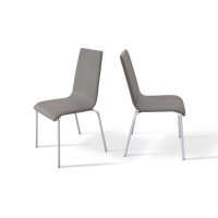 Стілець обідній Келлі зі строчкою, (сірий)---