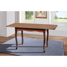 Стіл обідній Лідер (110+40)/70, темн.горіх