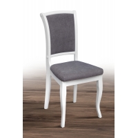 Стілець Маріо, білий/Alyaska 05 Shark