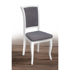 Стілець Маріо, білий/Alyaska 05 Shark