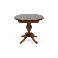 Стіл обідній Гермес Д=89 ( +38 ), горіх