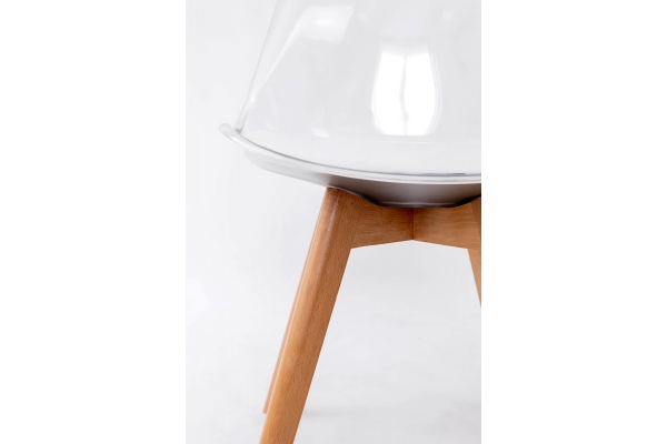 Стілець ТЕЙДЕ, прозорий