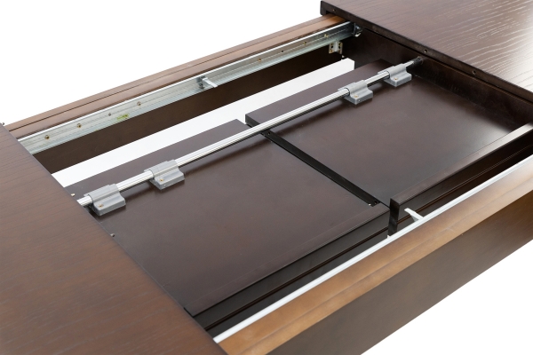 Стіл обідній Бронкс 120(+40+40)*80, темн.горіх