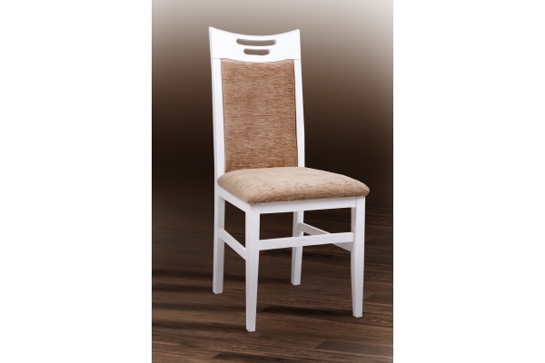 Стілець Юля (білий/Bari 56)