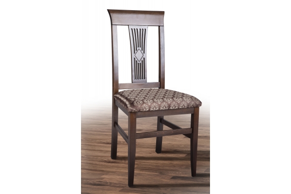 Стілець Алла тверд.спинка (т.горіх/авилла2/7)