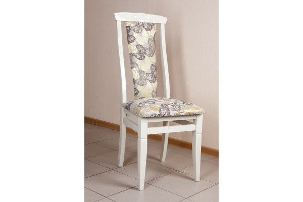 Стілець обідній Чумак-2, слон кістка/бабочка NEW