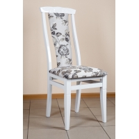 Стул обеденный Чумак-2, белый/Роза