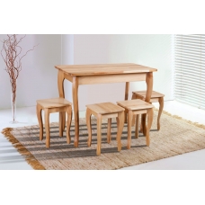 Стіл обідній СМАРТ 1000*600, ВІЛЬХА/натуральний