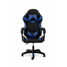 Крісло геймерське Слім, чорний/синій