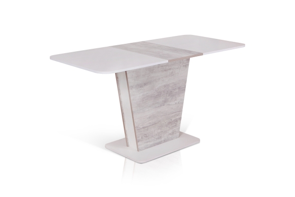 Стіл Спарк, білий/урбан