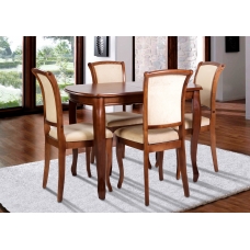 Стіл обідній Турін (120+40)/80, горіх