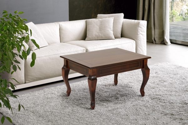 Стіл журнальн Вега (без стекла), горіх темн.