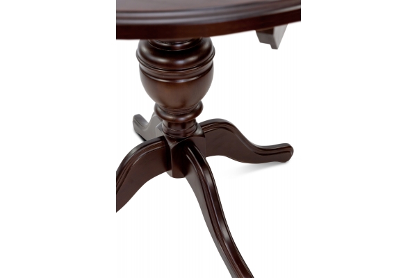 Стіл обідній Гермес Д=89 ( +38 ), т.горіх