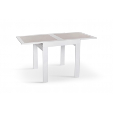 Стіл обідній Онікс (710 (1420))*790, білий
