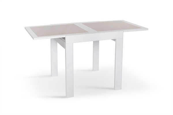 Стіл обідній Онікс (710 (1420))*790, білий