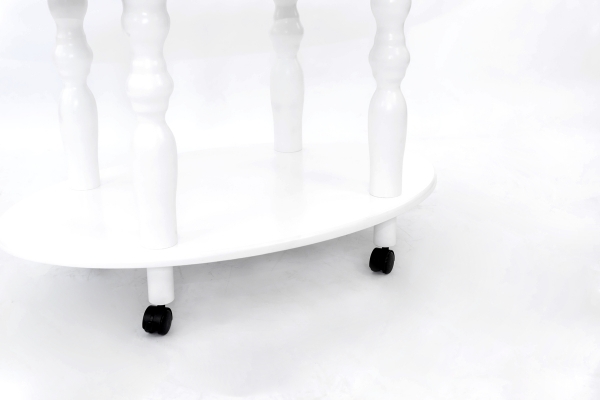 Стіл журнальн Прадо (920*600*570), білий