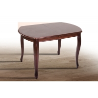 Стол обеденный Турин (120+40)/80, темн.орех