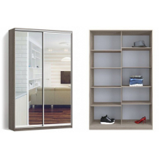 Шафа-купе дводверна Дзеркало/Дзеркало Класiк 3 - Габарити: 170х240х45 (ШхВхГ) (артикул: 6072020-41-52)
