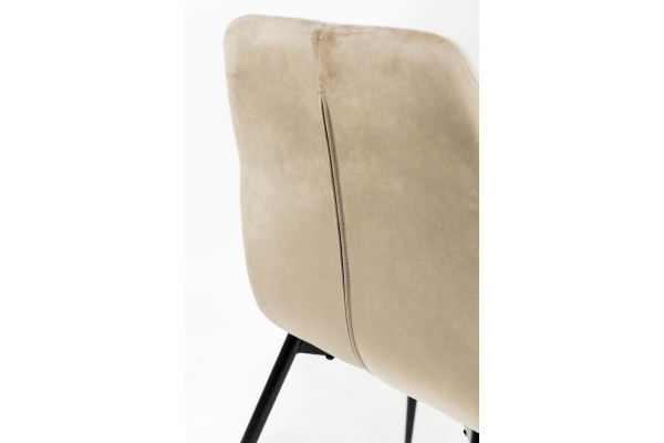 Стілець Томас XS-2836, чорний/ латте