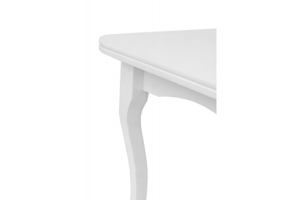 Стіл обідній Мартін (1300+400)*780, білий