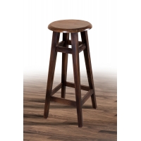 Табурет БАРНЫЙ КРУГЛЫЙ (80 см), орех