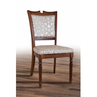 Стілець Сицилія Люкс, горіх/Каппадокия 2609