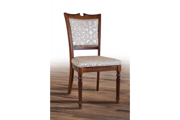 Стілець Сицилія Люкс, горіх/Каппадокия 2609