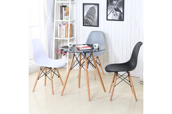 Стіл обідній ЕТНА Glass (D=80cm), скло