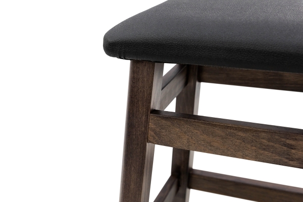 Табурет усиленный Витязь, орех темный