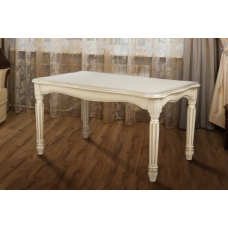 Стіл журнальний Венеціанський 100*60, слонова кіст